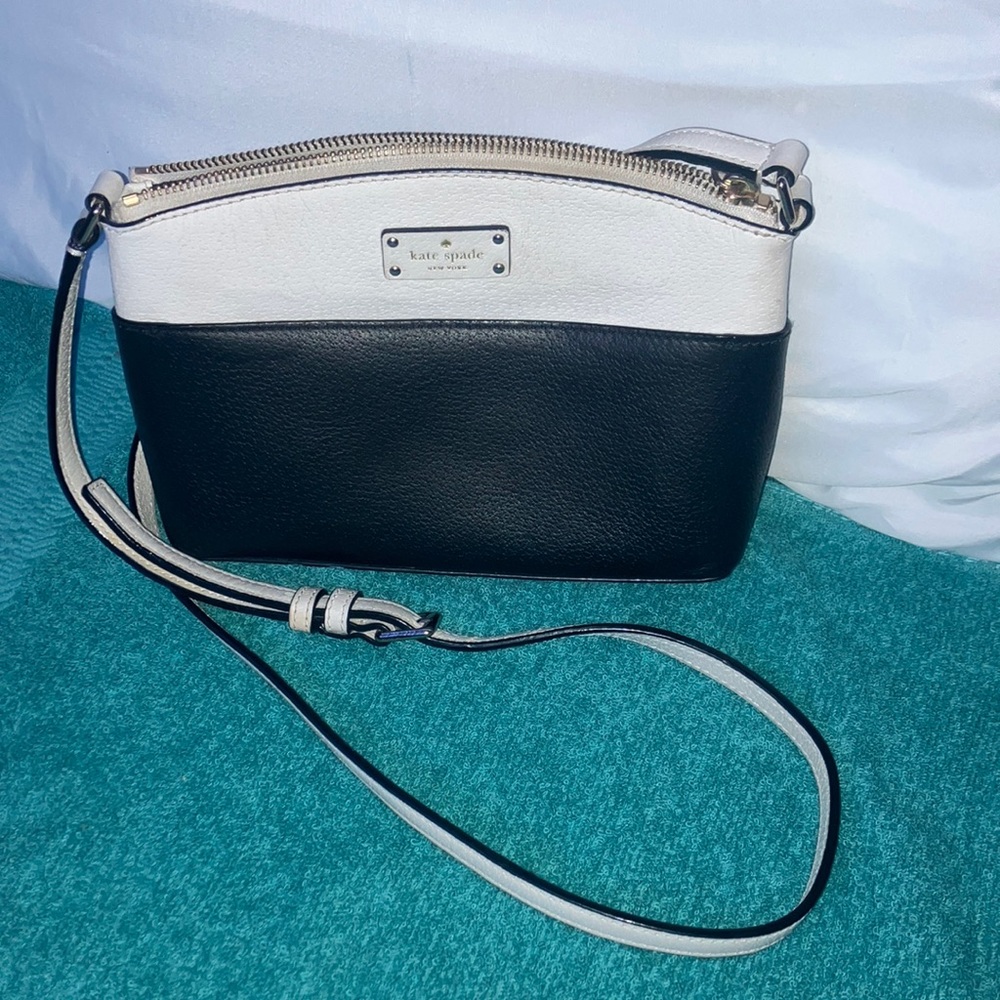 Black and White Kate Spade Bag